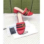Gucci Interlocking G Stripe Slide For Women # 268972, cheap Gucci Slippers