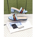 Gucci Interlocking G Stripe Slide For Women # 268973, cheap Gucci Slippers