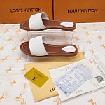 Louis Vuitton Logo Embossed Slides For Women # 268995, cheap LV Slipper For Women