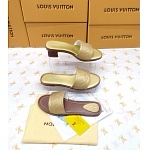 Louis Vuitton Monogram Embossed Slides For Women # 268996, cheap LV Slipper For Women