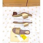 Louis Vuitton Monogram Embossed Slides For Women # 268996, cheap LV Slipper For Women