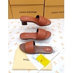Louis Vuitton Monogram Embossed Slides For Women # 268997