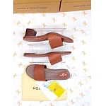 Louis Vuitton Monogram Embossed Slides For Women # 268997, cheap LV Slipper For Women