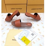 Louis Vuitton Monogram Embossed Slides For Women # 268997, cheap LV Slipper For Women