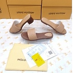 Louis Vuitton Monogram Embossed Slides For Women # 268998, cheap LV Slipper For Women