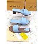 Louis Vuitton Monogram Embossed Slides For Women # 268999, cheap LV Slipper For Women