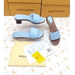 Louis Vuitton Monogram Embossed Slides For Women # 268999, cheap LV Slipper For Women