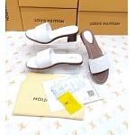 Louis Vuitton Monogram Embossed Slides For Women # 269000, cheap LV Slipper For Women