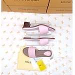 Louis Vuitton Monogram Embossed Slides For Women # 269002