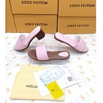 Louis Vuitton Monogram Embossed Slides For Women # 269002, cheap LV Slipper For Women