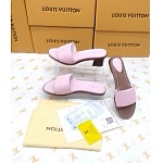 Louis Vuitton Monogram Embossed Slides For Women # 269002, cheap LV Slipper For Women