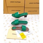 Louis Vuitton Monogram Embossed Slides For Women # 269003, cheap LV Slipper For Women