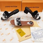 Louis Vuitton Monogram Print Slides For Women # 269006, cheap LV Slipper For Women