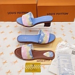 Louis Vuitton Monogram Print Slides For Women # 269007