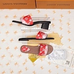 Louis Vuitton Monogram Print Slides For Women # 269008, cheap LV Slipper For Women