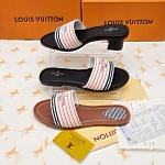 Louis Vuitton Stripe Slides For Women # 269009, cheap LV Slipper For Women
