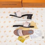 Louis Vuitton Stripe Slides For Women # 269009, cheap LV Slipper For Women