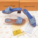 Louis Vuitton Leather Mule For Women # 269027, cheap LV Slipper For Women