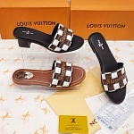Louis Vuitton Leather Mule For Women # 269033, cheap LV Slipper For Women