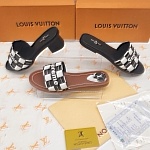 Louis Vuitton Leather Mule For Women # 269035, cheap LV Slipper For Women