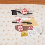Louis Vuitton Leather Mule For Women # 269036, cheap LV Slipper For Women