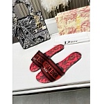 Dior Dway Slide For Women # 269039, cheap Dior Slippers