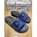 D&G Rubber Logo Slides With Logo Unisex # 269060