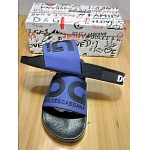 D&G Rubber Logo Slides With Logo Unisex # 269060, cheap D&G Slipper
