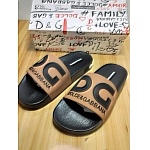 D&G Cut Out Slides With Logo Unisex # 269061, cheap D&G Slipper