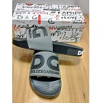 D&G Cut Out Slides With Logo Unisex # 269062, cheap D&G Slipper