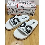 D&G Cut Out Slides With Logo Unisex # 269063, cheap D&G Slipper