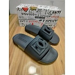 D&G Cut Out Slides With Logo Unisex # 269065, cheap D&G Slipper