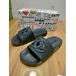 D&G Cut Out Slides With Logo Unisex # 269065, cheap D&G Slipper