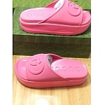 Gucci Interlocking GG Rubber Slides Unisex # 269068, cheap For Women