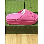 Gucci Interlocking GG Rubber Slides Unisex # 269068, cheap For Women