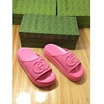 Gucci Interlocking GG Rubber Slides Unisex # 269068, cheap For Women