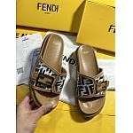 Fendi Logo Print Slides Unisex # 269112, cheap Fendi Slippers