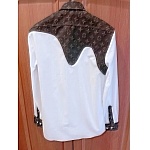 Louis Vuitton Long Sleeve Shirts For Men # 269689, cheap Louis Vuitton Shirts