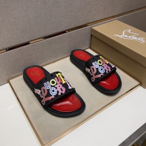 $59.00,Christian Louboutin Slippers For Men # 269787