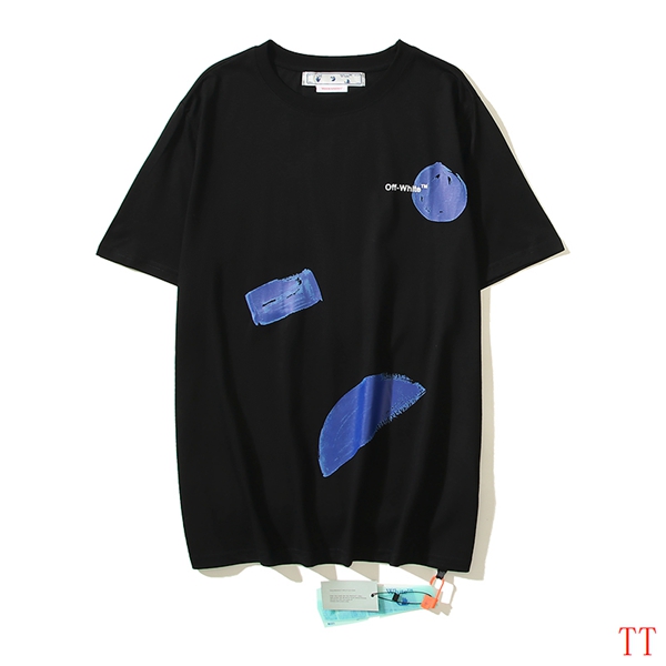 Off White Short Sleeve T Shirts Unisex # 270696