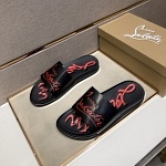 Christian Louboutin Slippers For Men # 269779, cheap Christian Louboutin