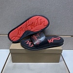 Christian Louboutin Slippers For Men # 269779, cheap Christian Louboutin