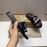 Christian Louboutin Slippers For Men # 269781, cheap Christian Louboutin