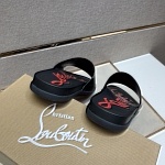 Christian Louboutin Slippers For Men # 269781, cheap Christian Louboutin