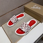 Christian Louboutin Slippers For Men # 269782, cheap Christian Louboutin