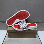 Christian Louboutin Slippers For Men # 269782, cheap Christian Louboutin