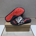 Christian Louboutin Slippers For Men # 269784, cheap Christian Louboutin