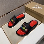 Christian Louboutin Slippers For Men # 269785, cheap Christian Louboutin