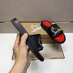 Christian Louboutin Slippers For Men # 269785, cheap Christian Louboutin