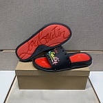 Christian Louboutin Slippers For Men # 269785, cheap Christian Louboutin